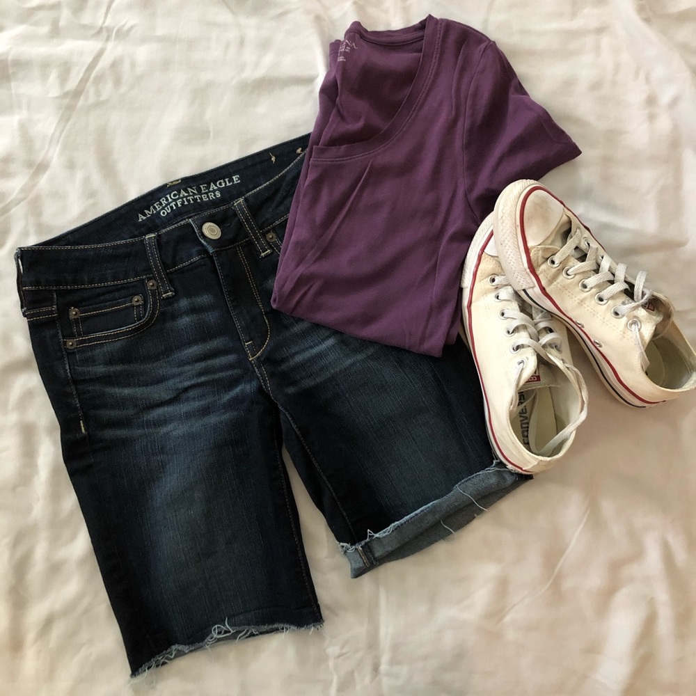 Bermuda Jean Shorts